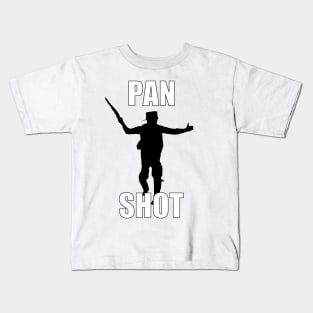 The Ballad of Buster Scruggs Pan Shot! Kids T-Shirt